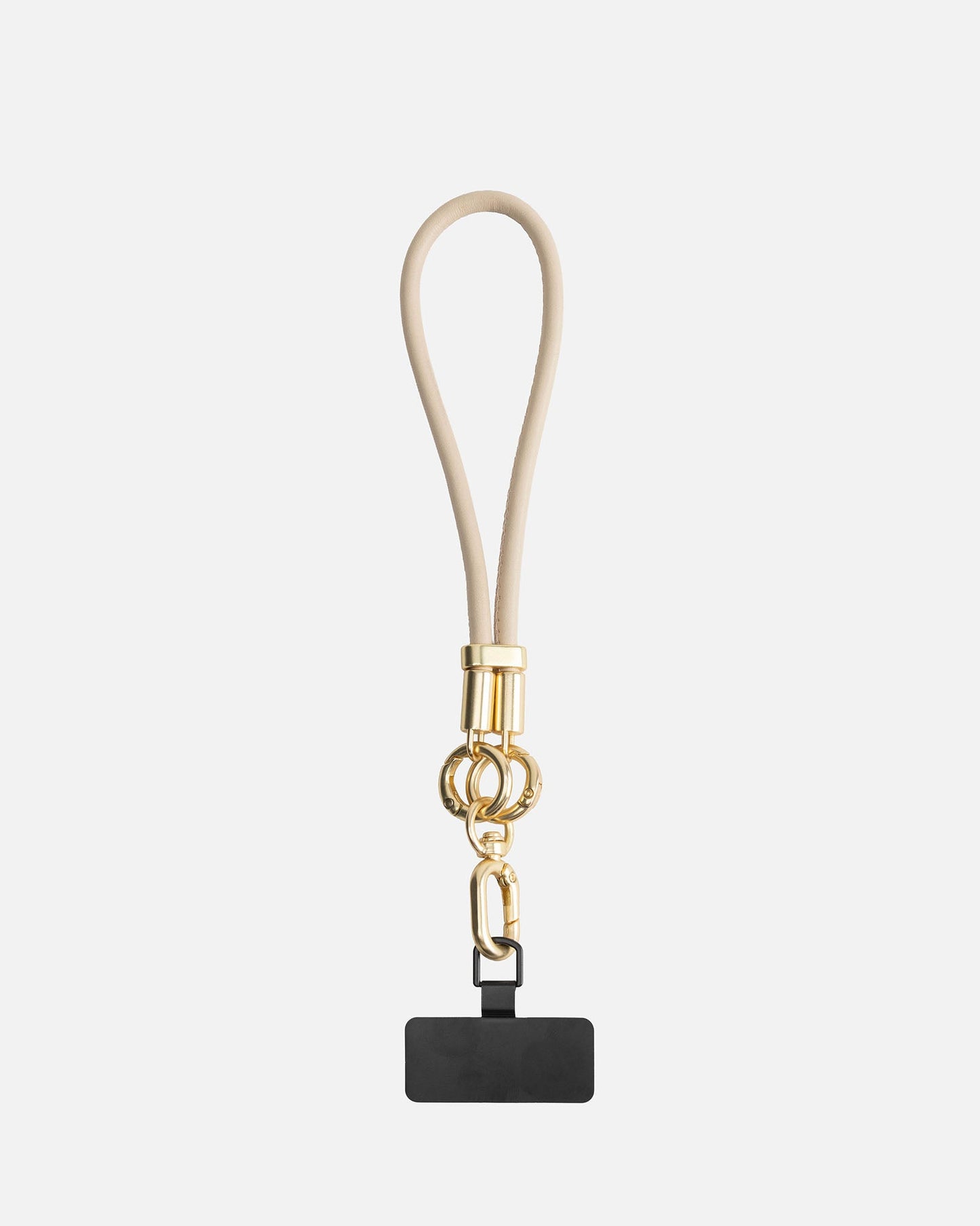 The Daily Edited Phone Wristlet (Cream)
