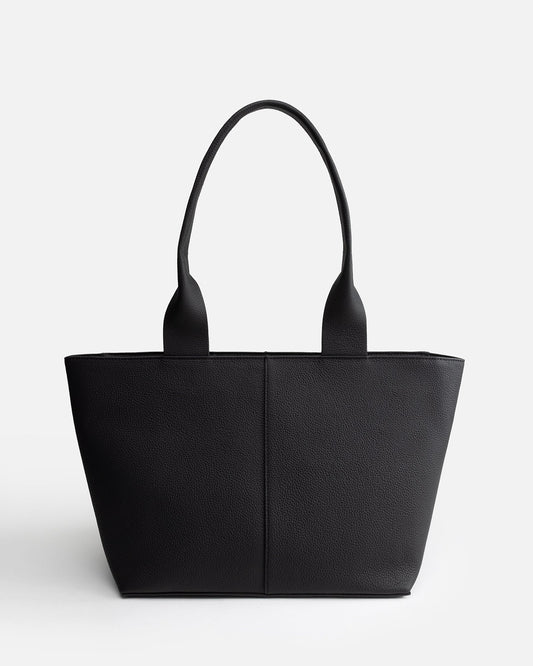 The Daily Edited Olivia Shoulder Tote (Black)
