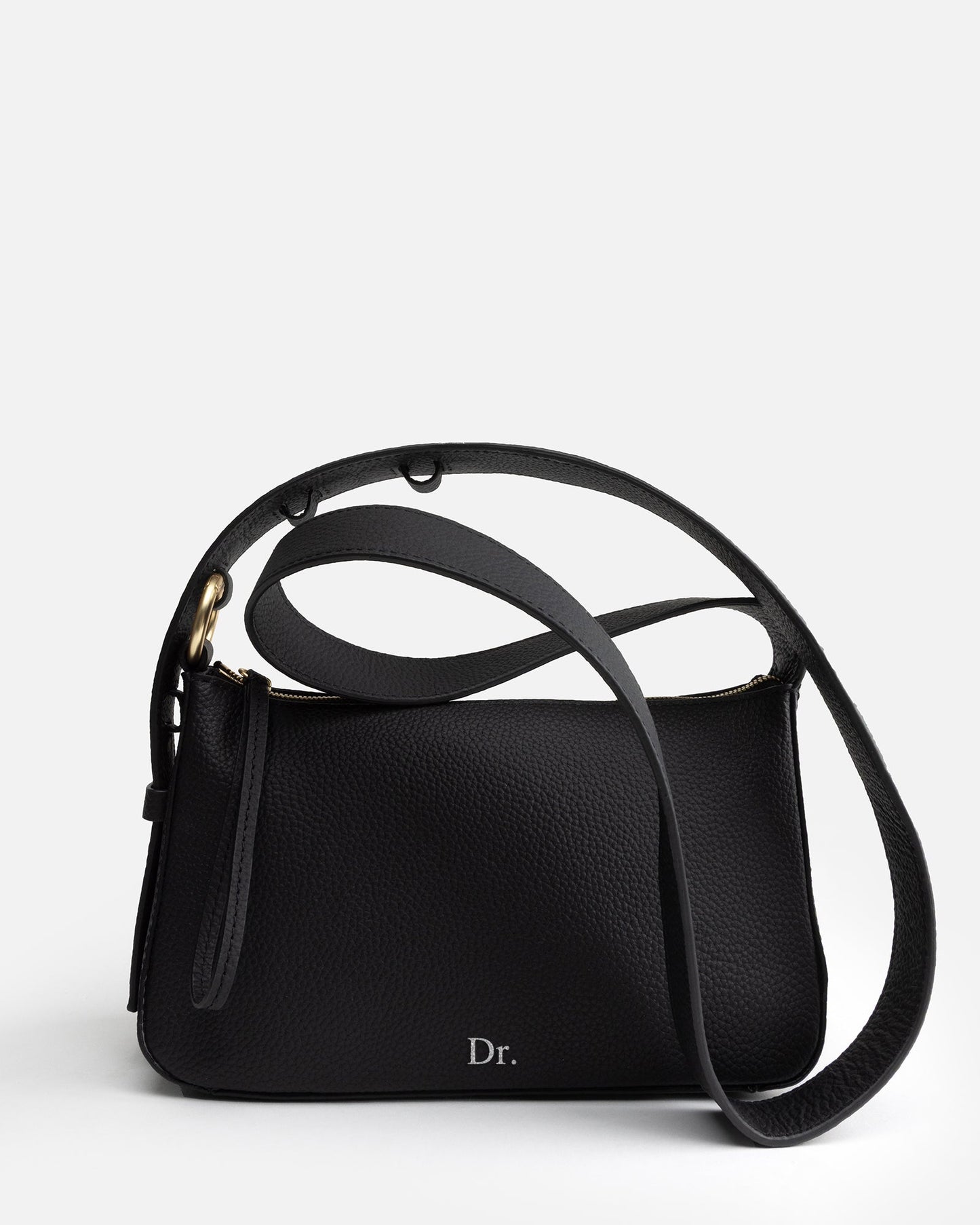 Image of Bags. Product name - Olivia Crossbody Bag Black in Black colour by brand - The Daily Edited