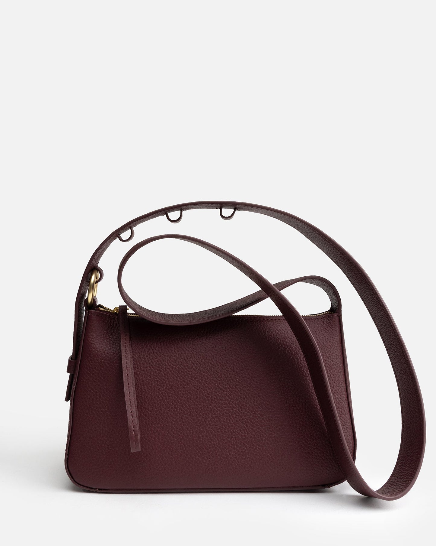 The Daily Edited Olivia Crossbody Bag (Burgundy)