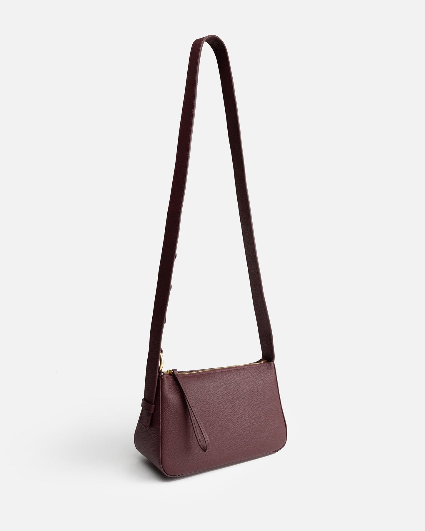 The Daily Edited Olivia Crossbody Bag (Burgundy)