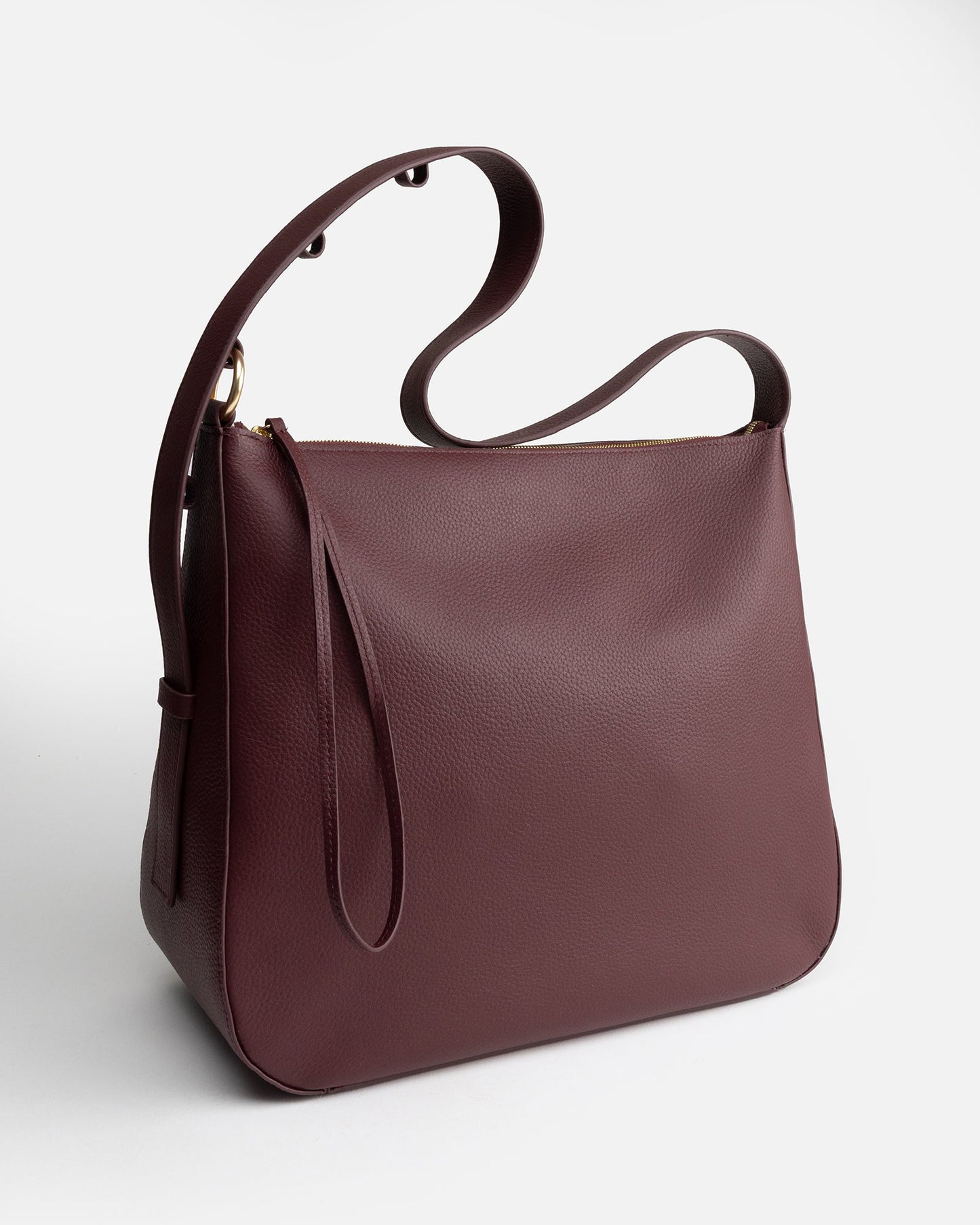 The Daily Edited Olivia Large Hobo (Burgundy)