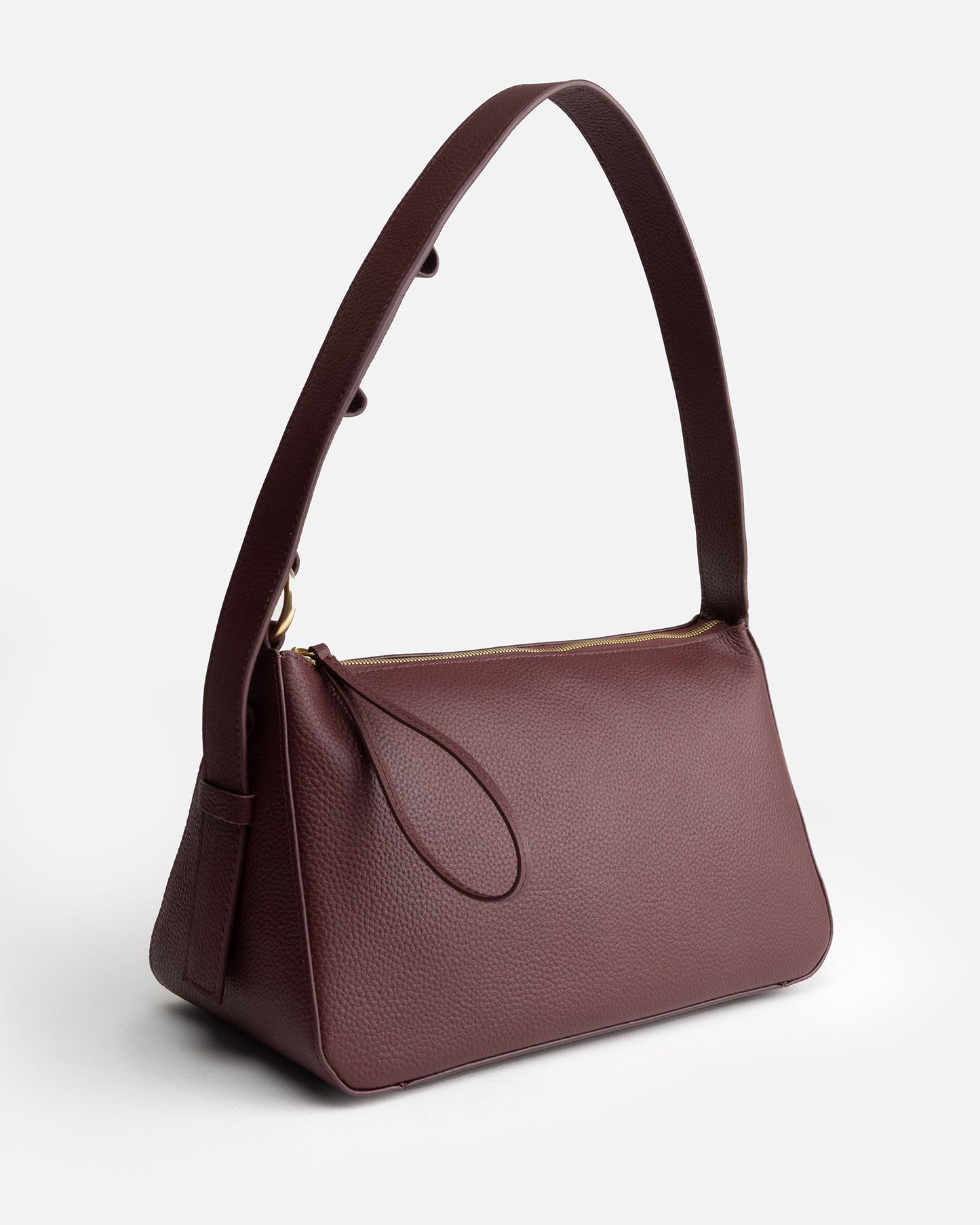 The Daily Edited Olivia Small Hobo (Burgundy)