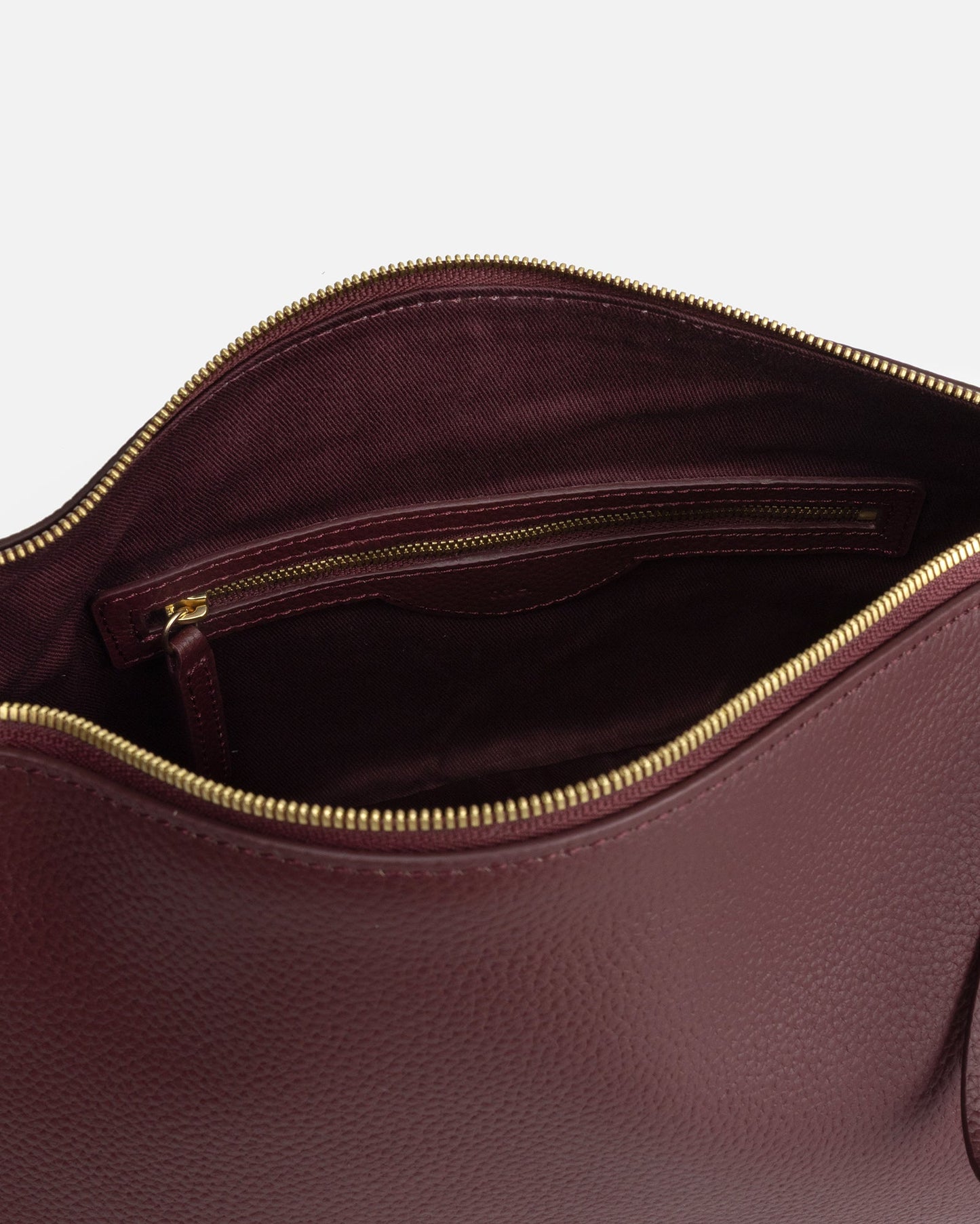 The Daily Edited Olivia Small Hobo (Burgundy)
