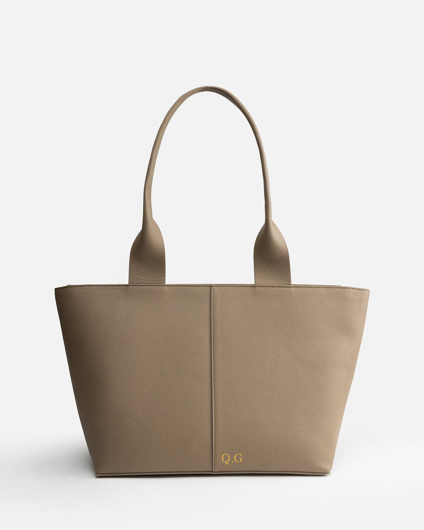 Image of Bags. Product name - Olivia Shoulder Tote Sepia in Sepia colour by brand - The Daily Edited