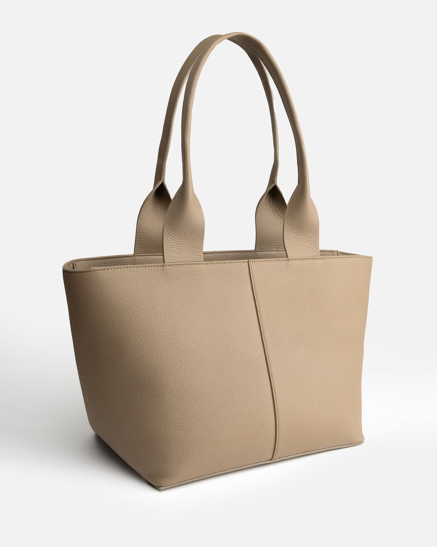 The Daily Edited Olivia Shoulder Tote (Sepia)