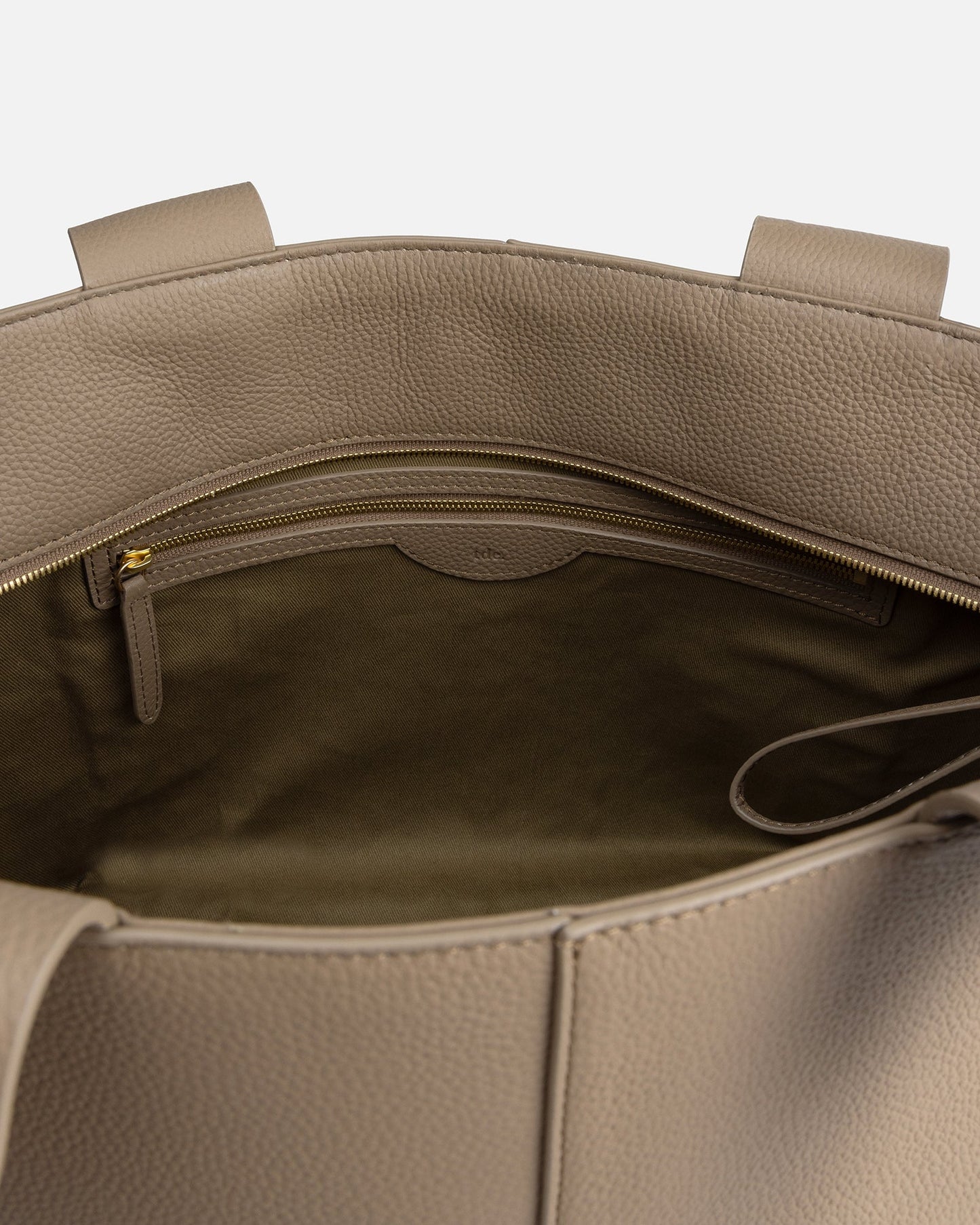 The Daily Edited Olivia Shoulder Tote (Sepia)