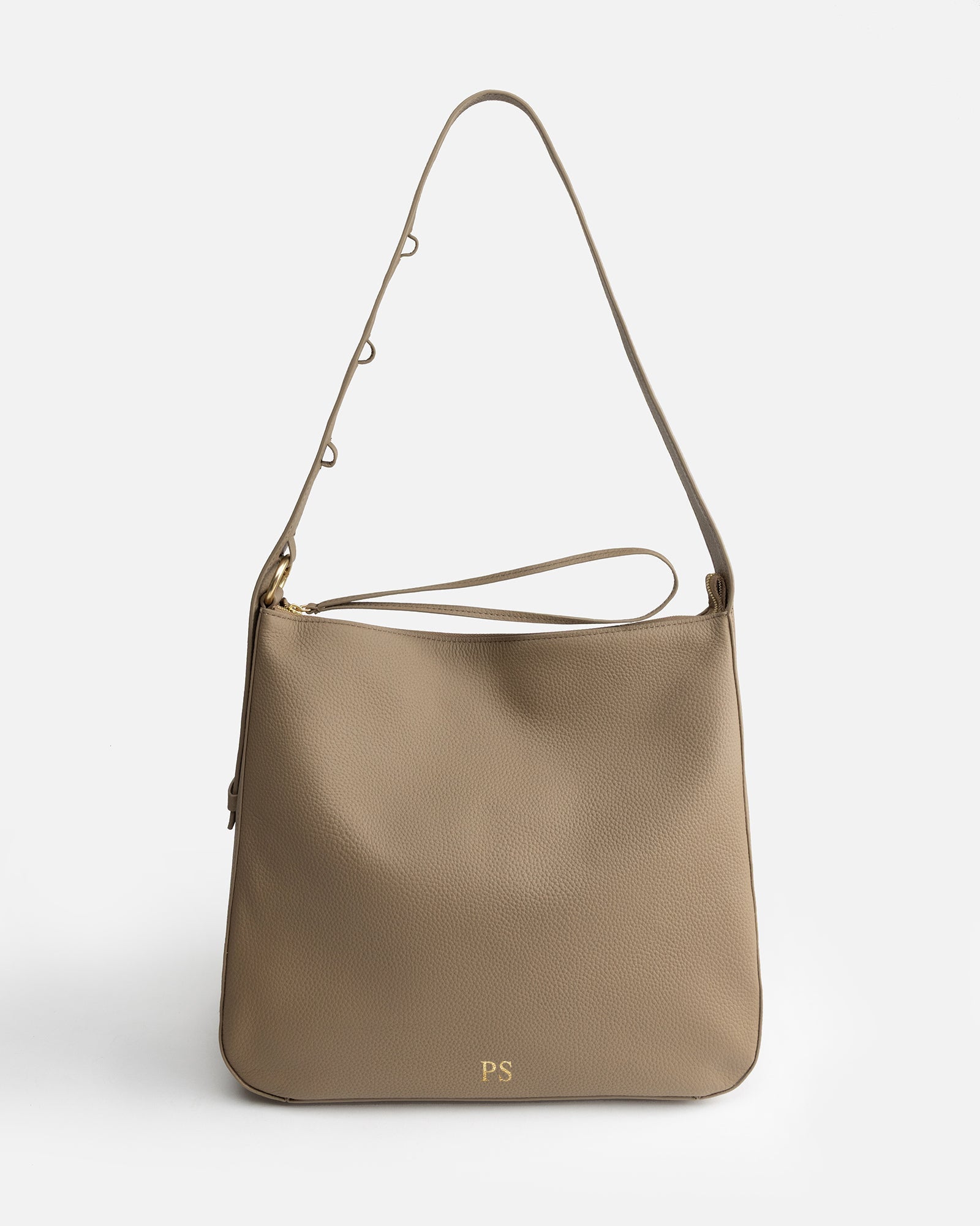 Image of Bags. Product name - Olivia Large Hobo Sepia in Sepia colour by brand - The Daily Edited