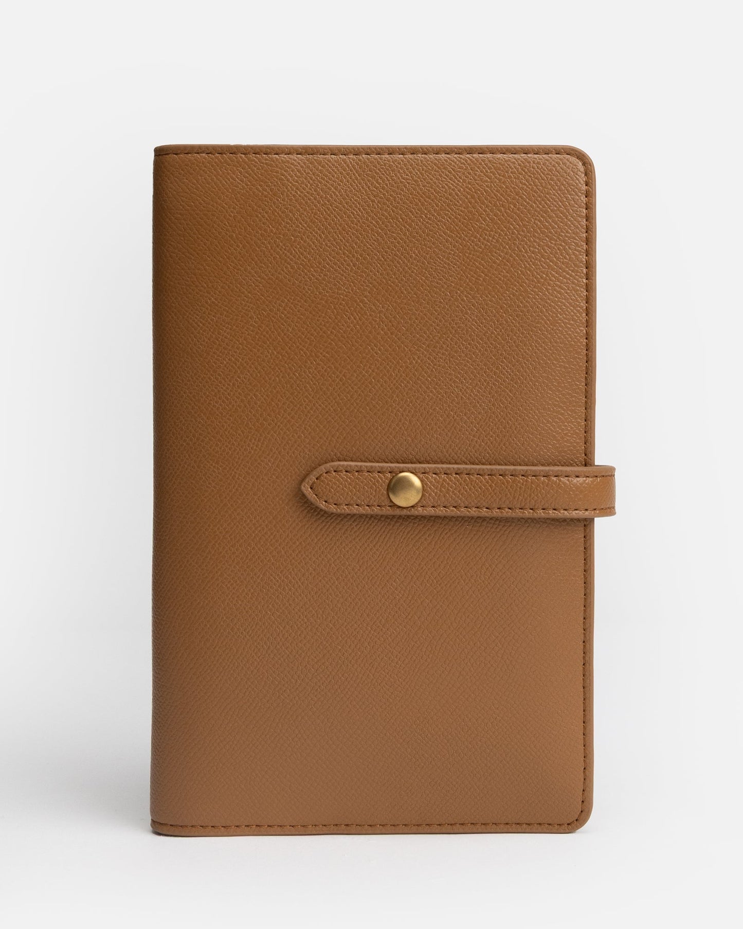 The Daily Edited Essentials Flat Travel Wallet (Tan)