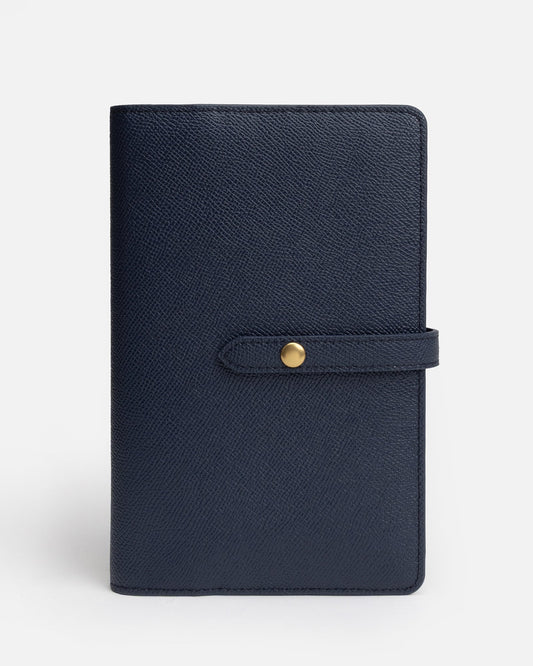 The Daily Edited Essentials Flat Travel Wallet (Navy)