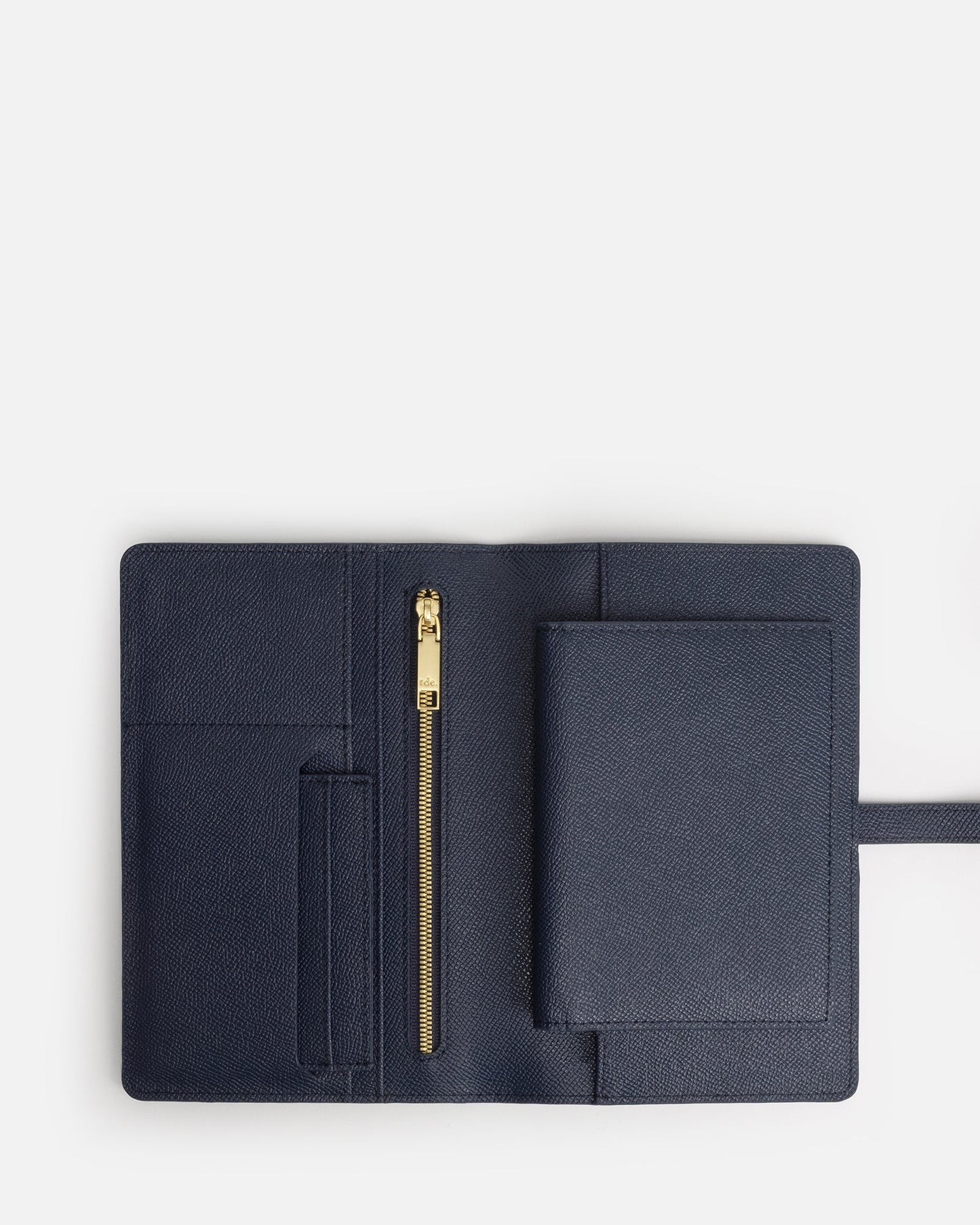 The Daily Edited Essentials Flat Travel Wallet (Navy)