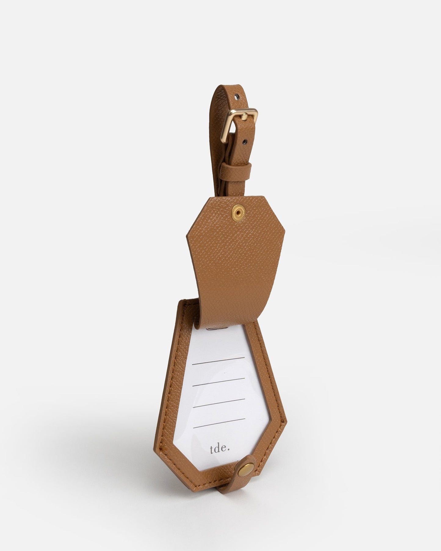The Daily Edited Essentials Classic Luggage Tag (Tan)