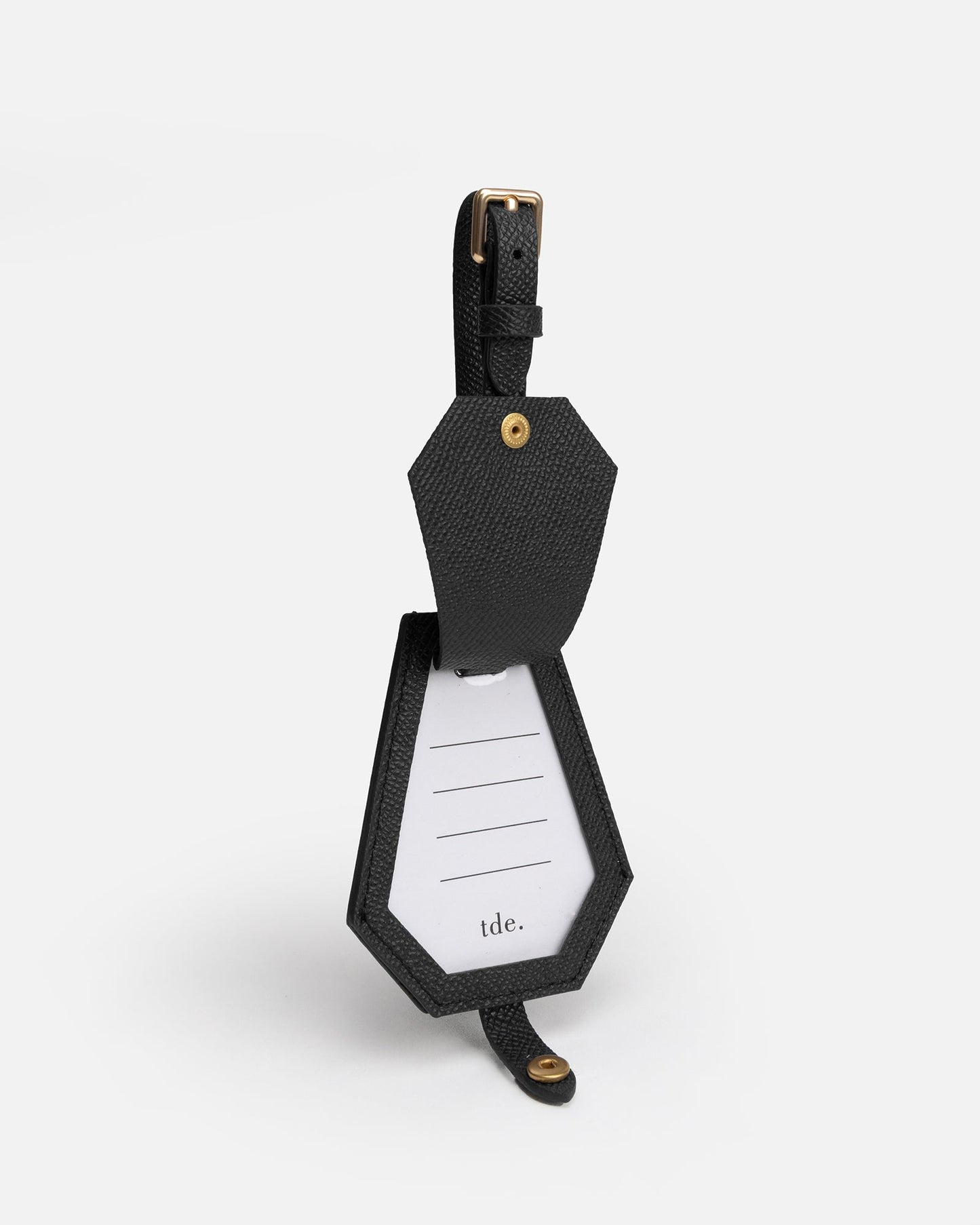 The Daily Edited Essentials Classic Luggage Tag (Black)