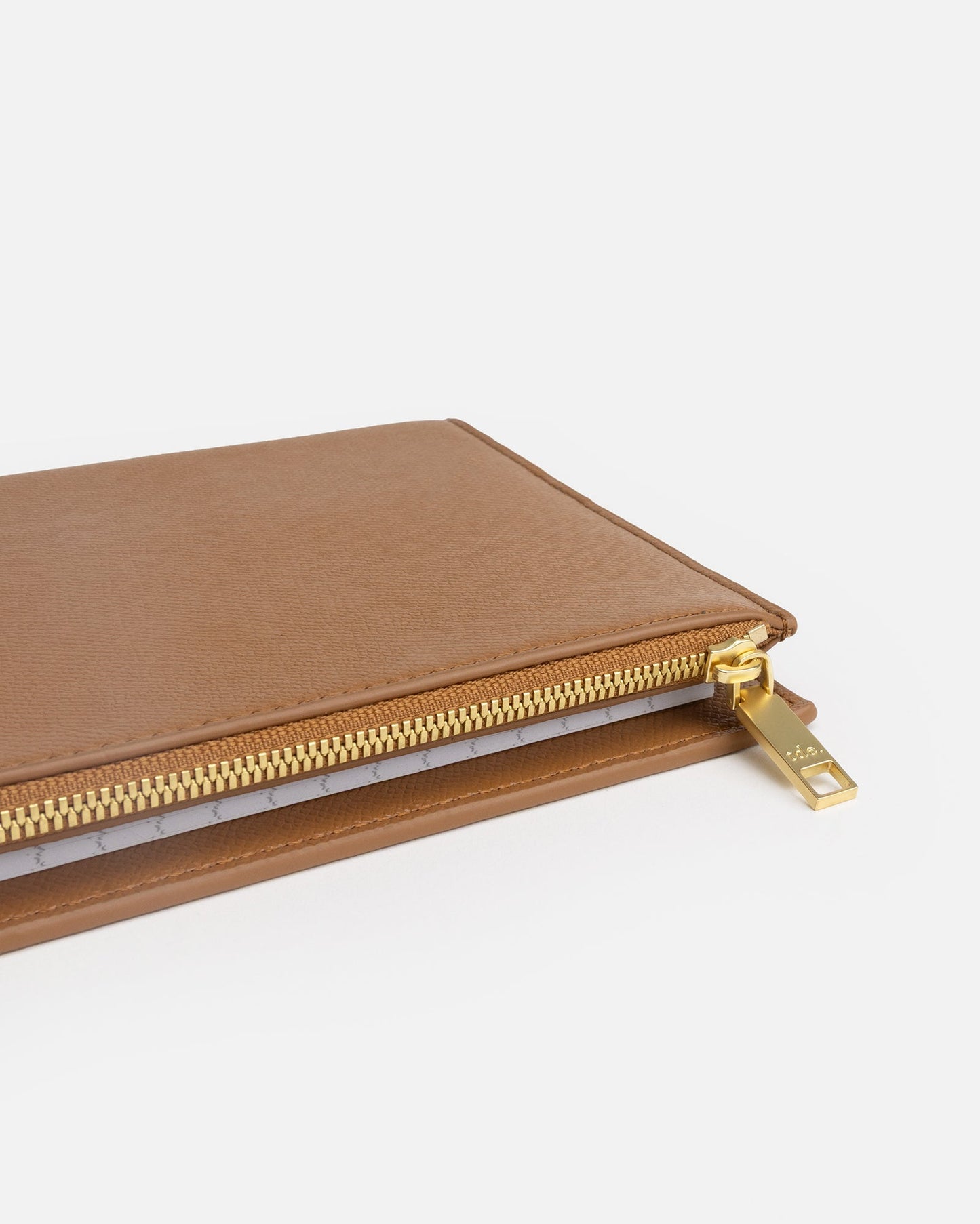 The Daily Edited Essentials A5 Zip Compendium (Tan)