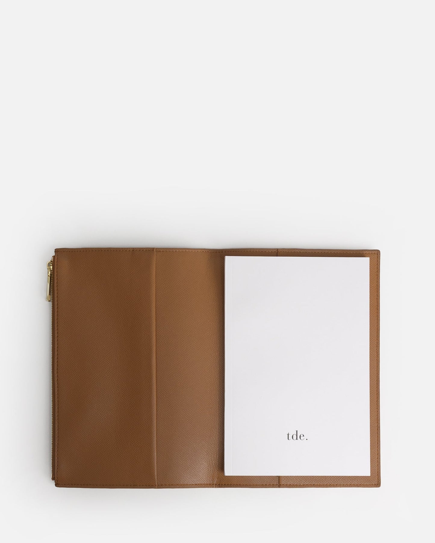 The Daily Edited Essentials A5 Zip Compendium (Tan)