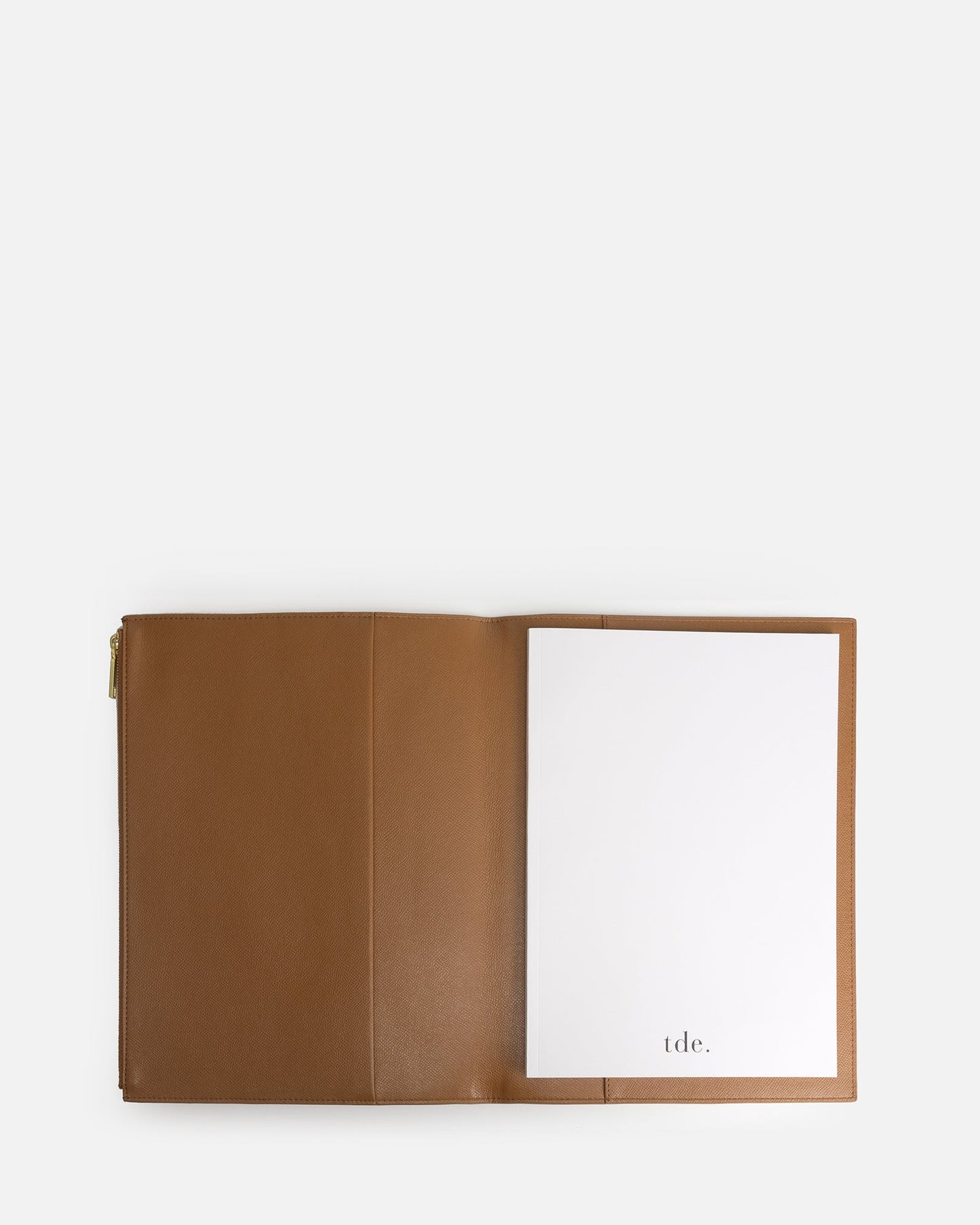 The Daily Edited Essentials A4 Zip Compendium (Tan)