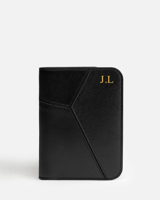 Image of Wallets & Money Clips. Product name - Frankie Passport Wallet Black in Black colour by brand - The Daily Edited
