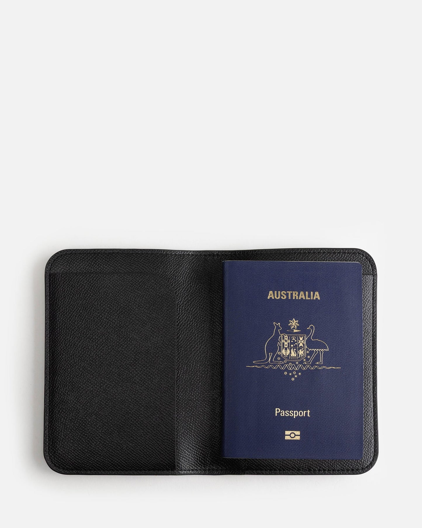 The Daily Edited Frankie Passport Wallet (Black)