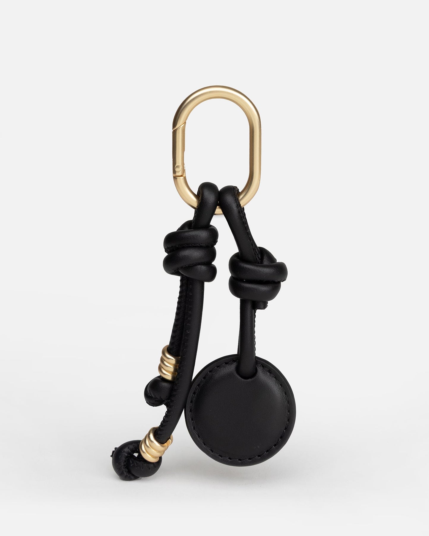The Daily Edited Bella Keyring (Black)