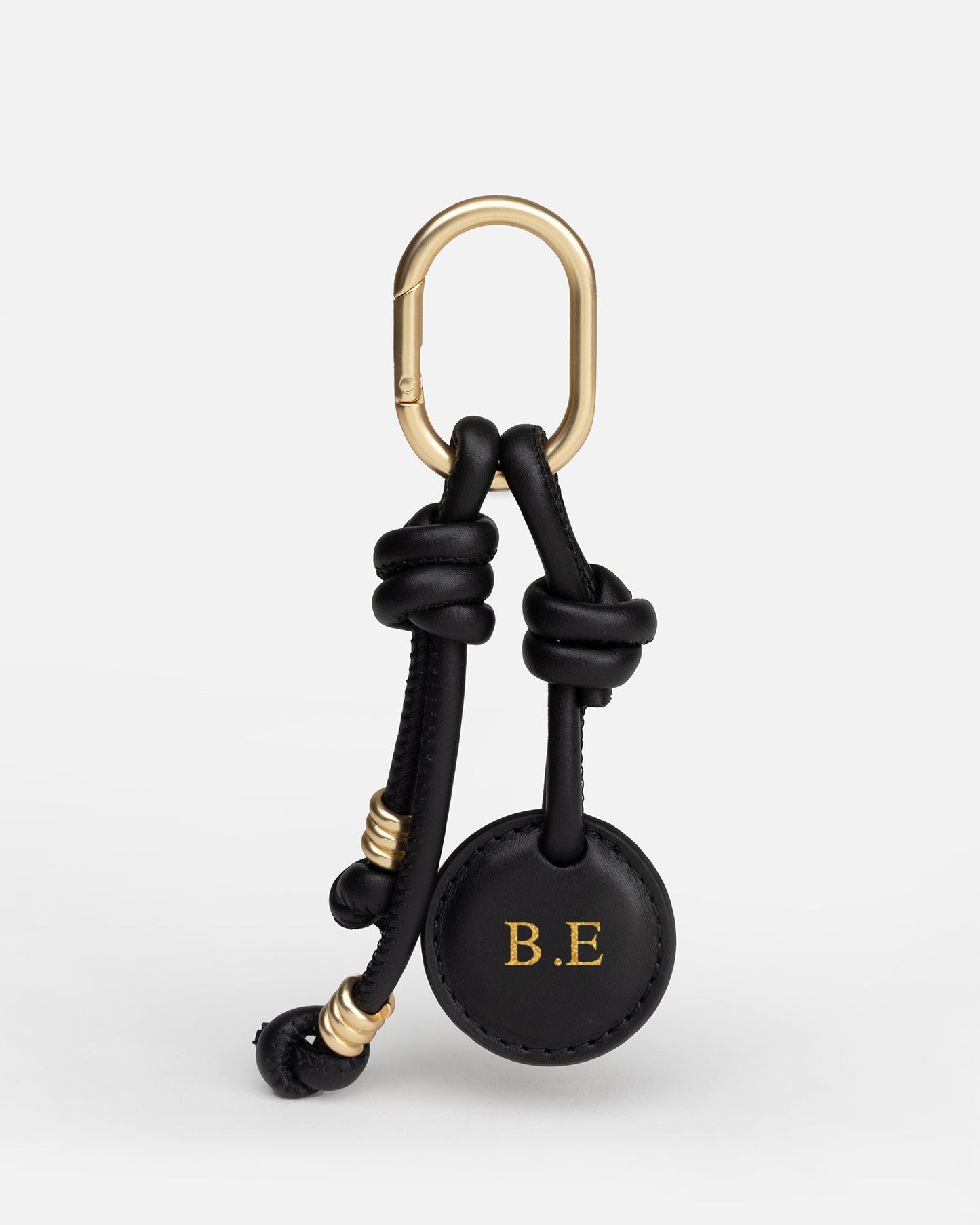The Daily Edited Bella Keyring (Black)