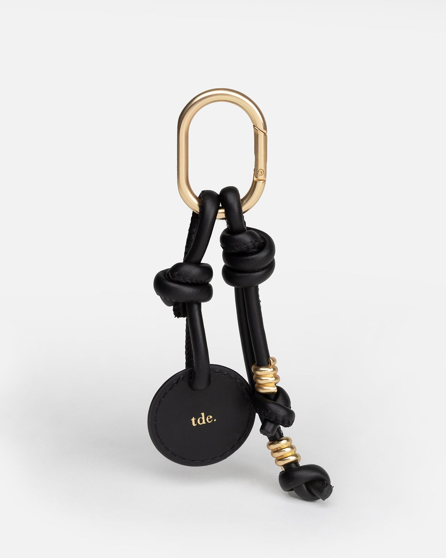 The Daily Edited Bella Keyring (Black)