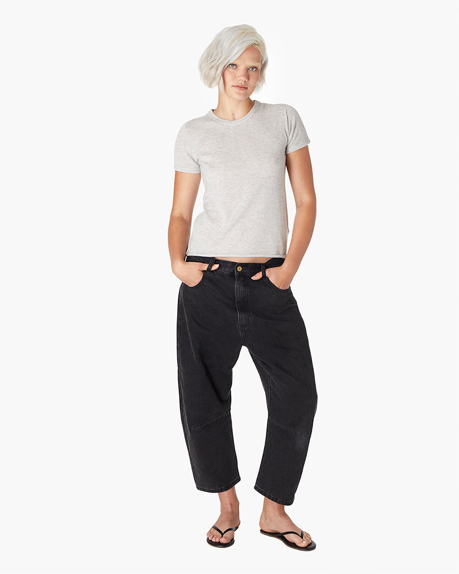 Cashmere Classic Tee (Heather Grey)