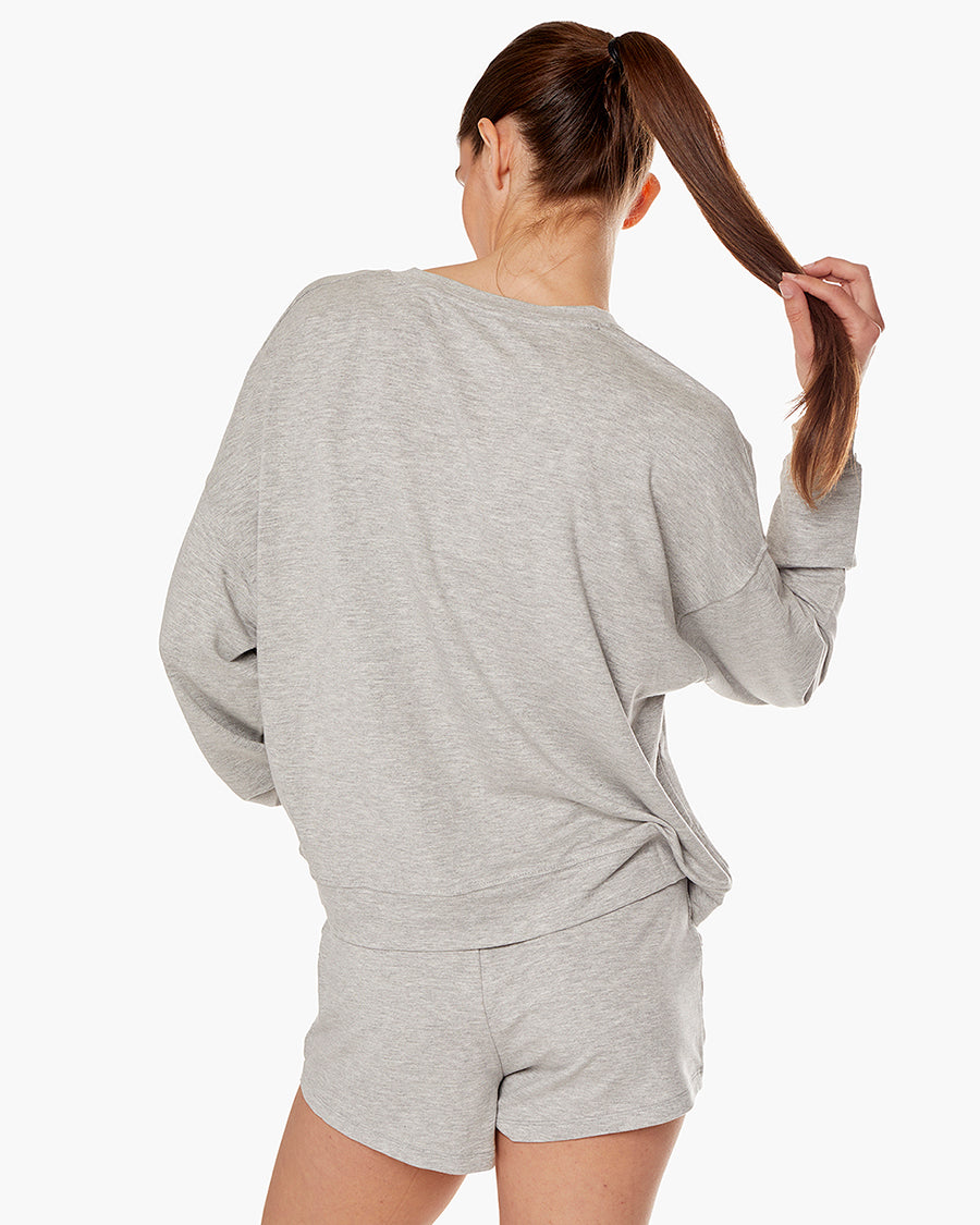 Coucher de Soleil Crew (Heather Grey)