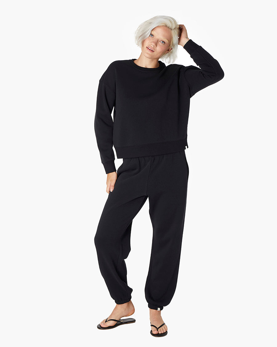 Air Whipped Crew (Black)