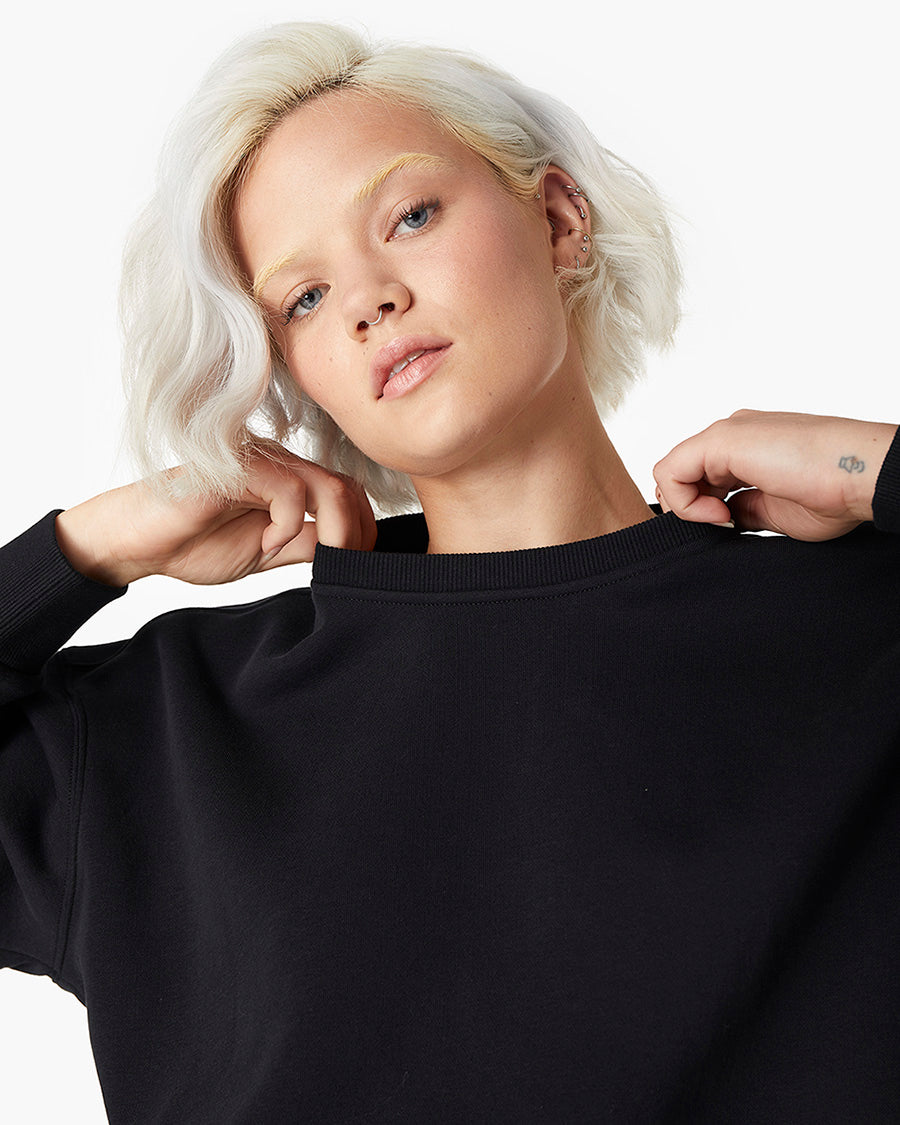 Air Whipped Crew (Black)