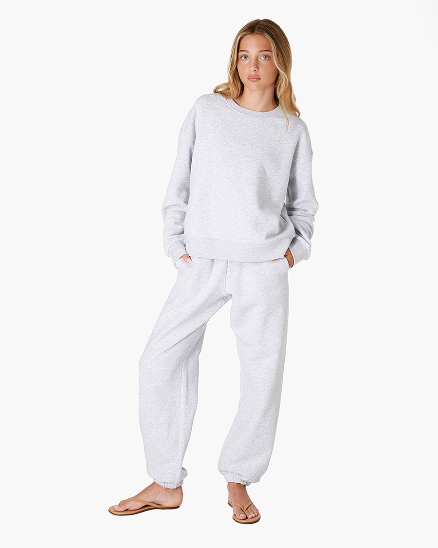 Air Whipped Crew (Heather Grey)