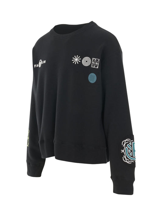 FACETASM Anarchy Crewneck (Black)