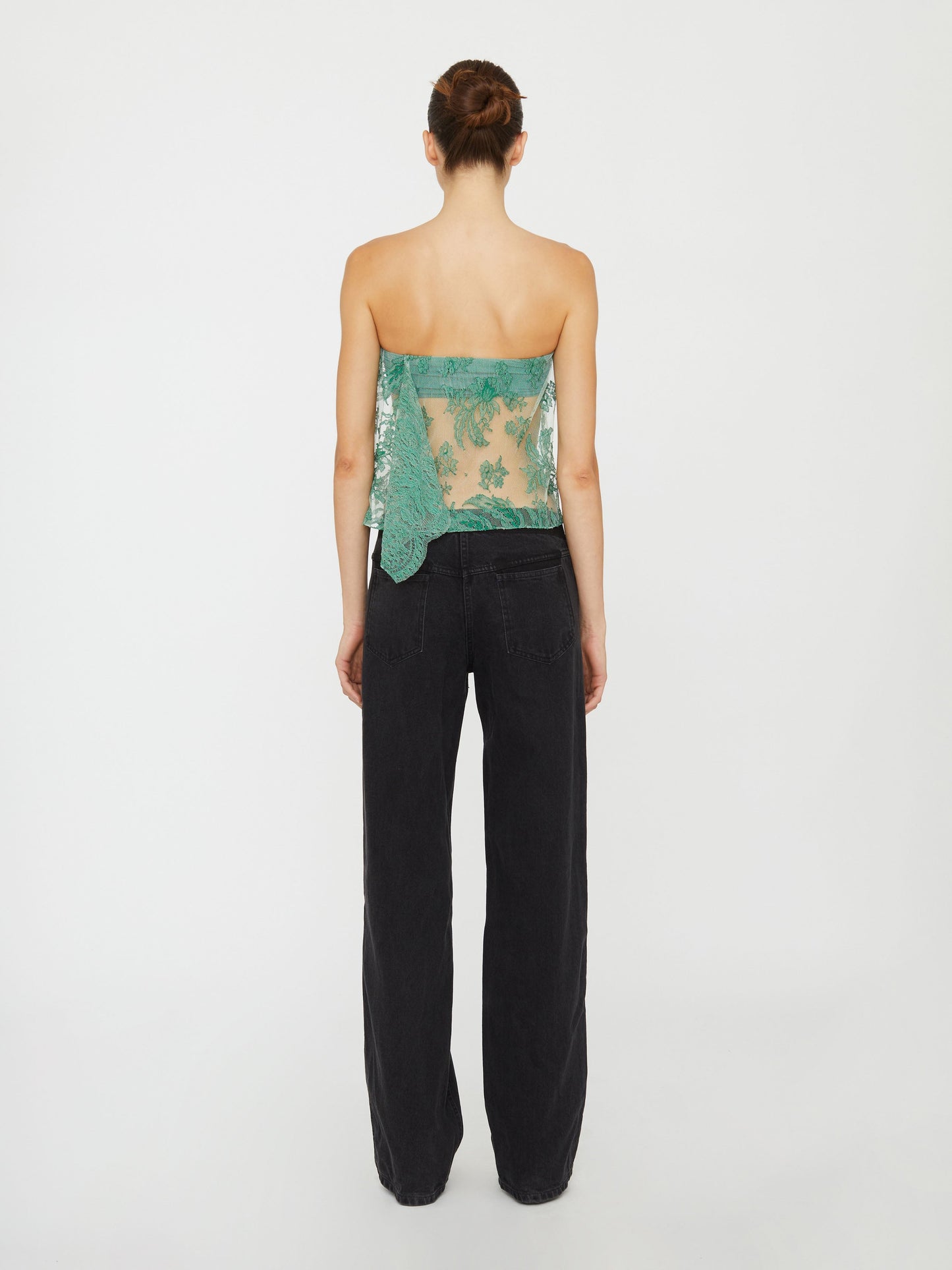 Christopher Esber Floating Lace Strapless (Top)