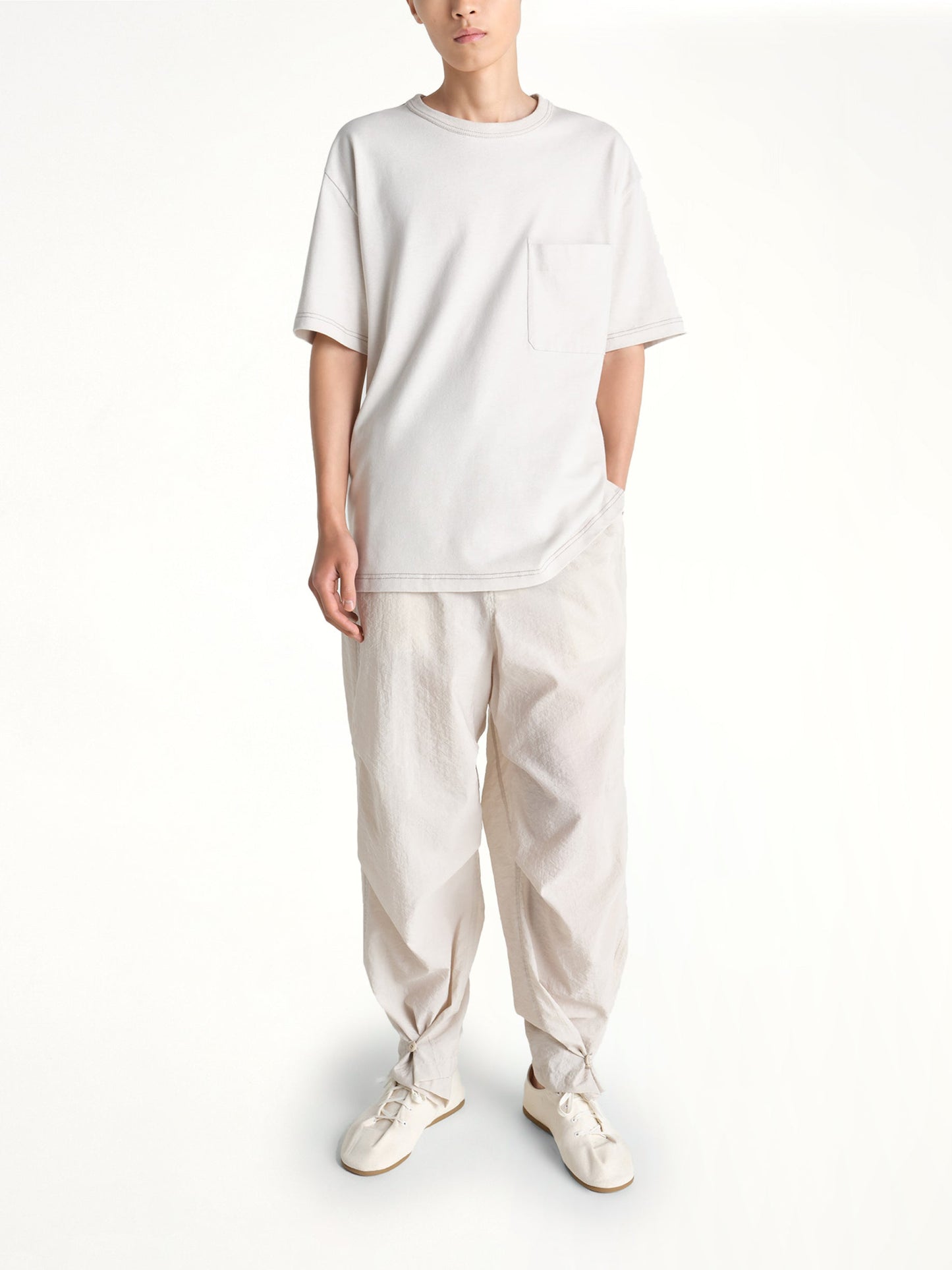 LEMAIRE Boxy SS T-Shirt (Grey)