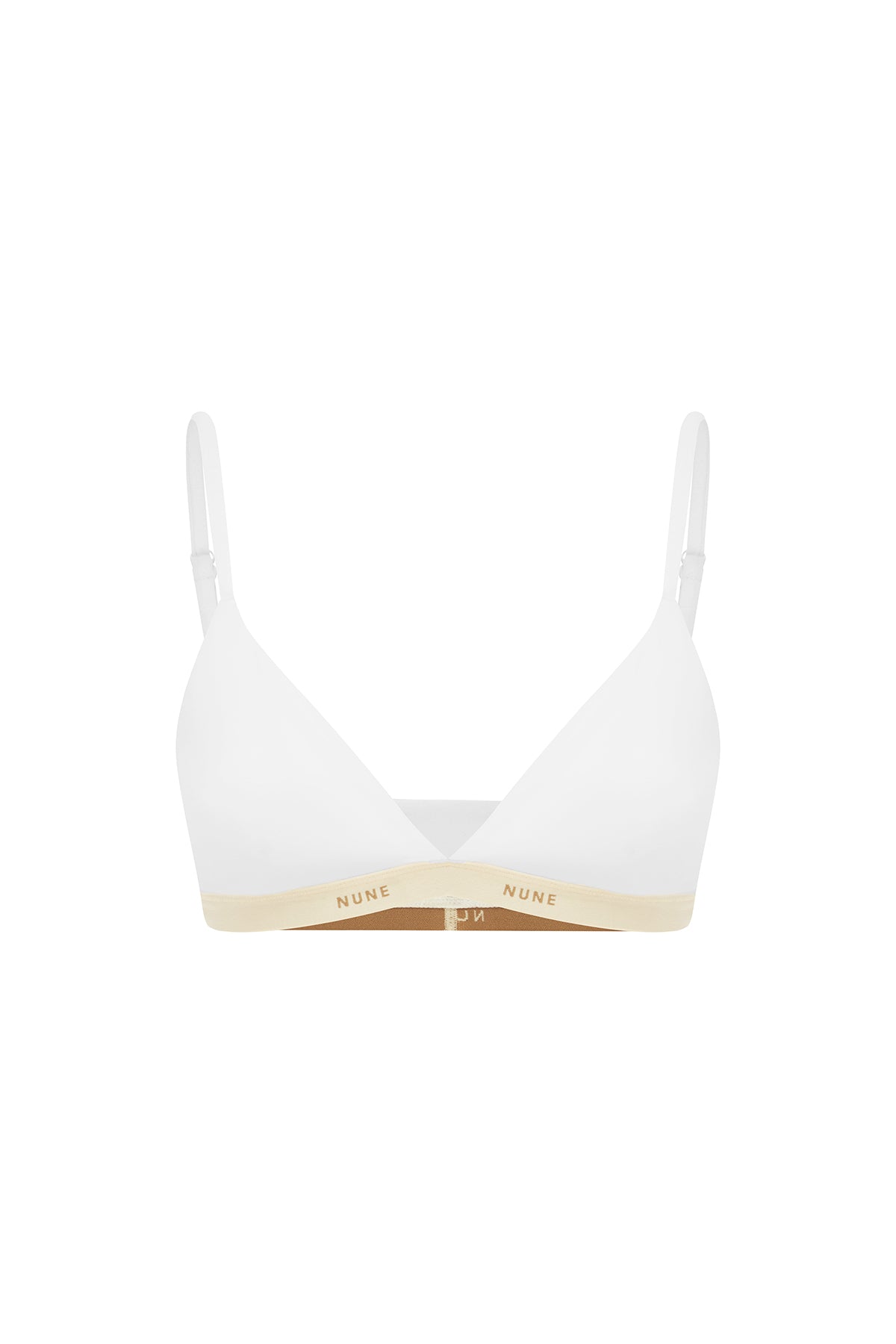 NUNE Triangle Bralette (White)