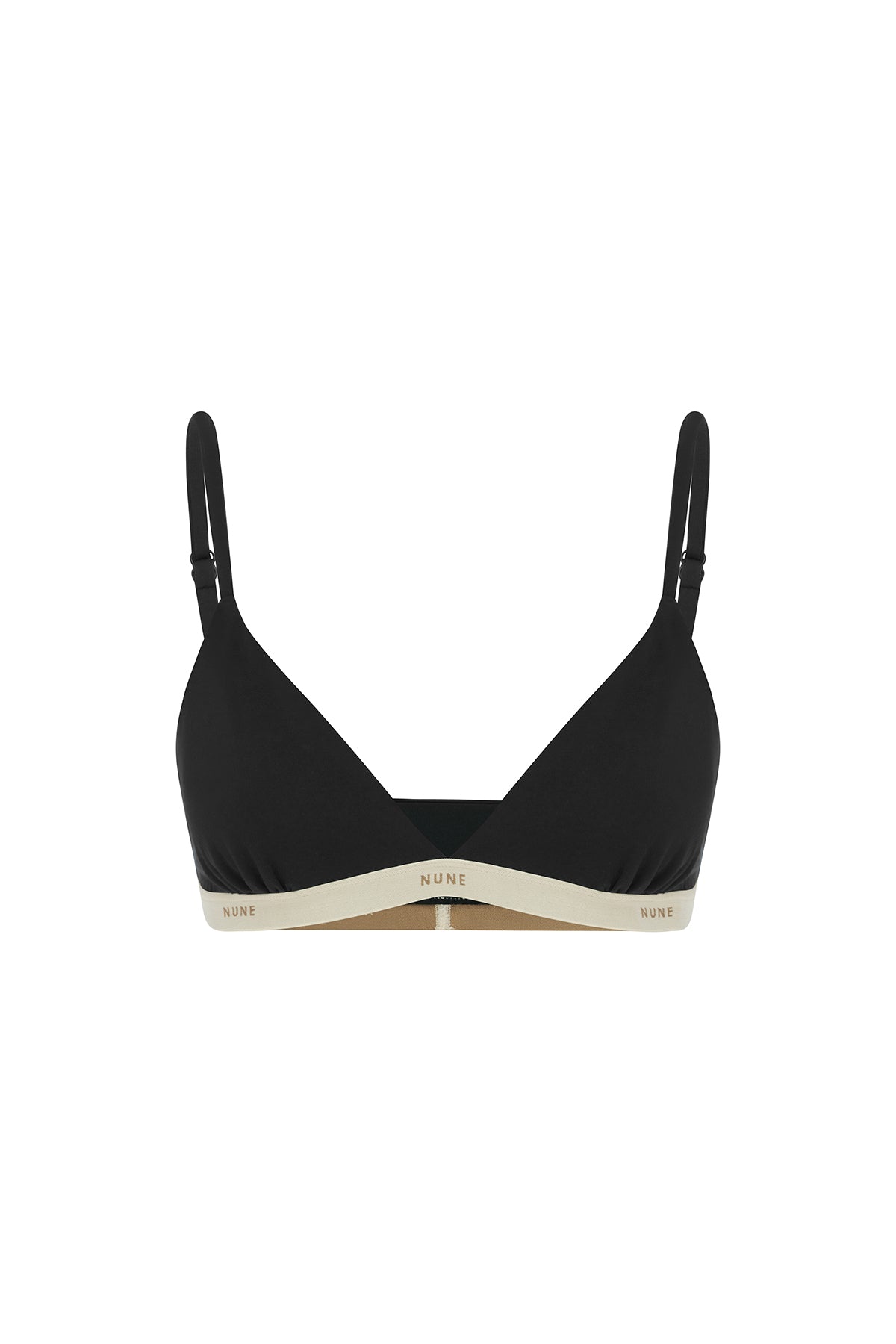 NUNE Triangle Bralette (Black)