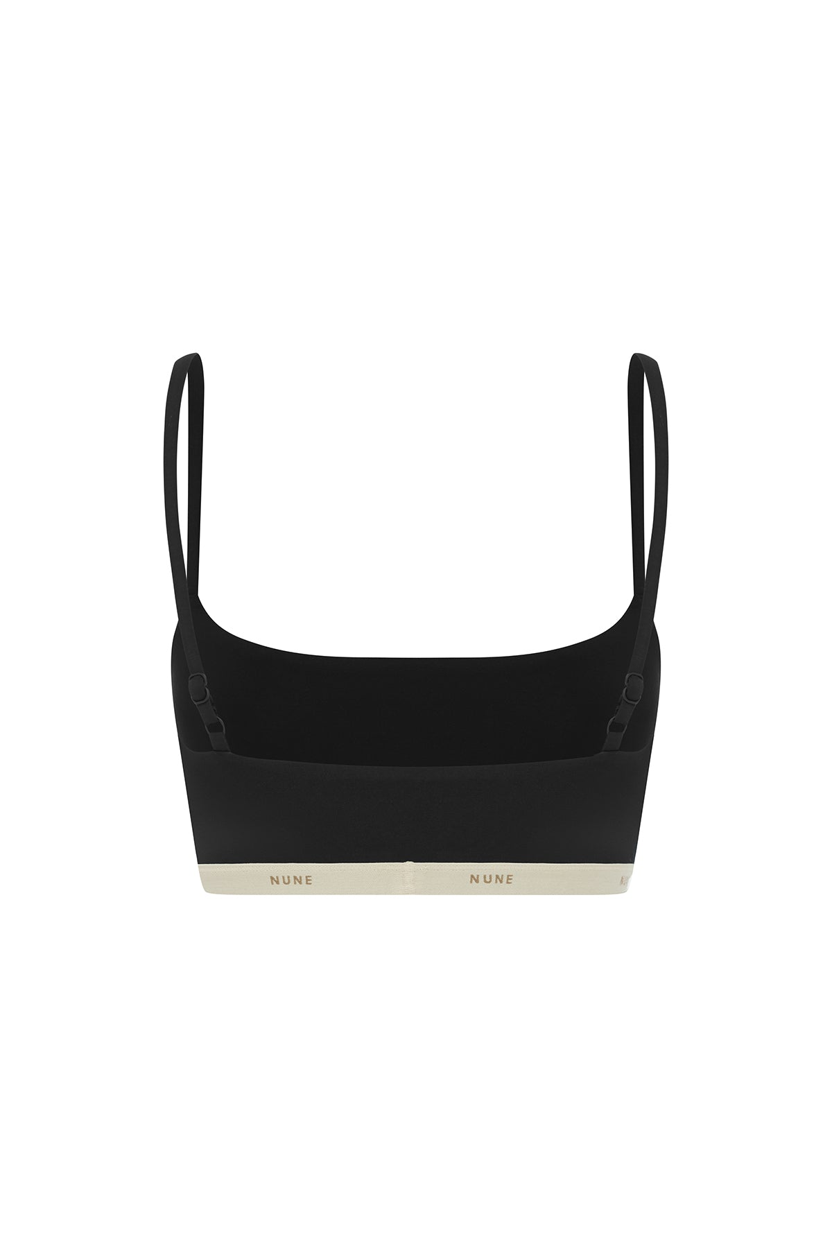 NUNE Square Neck Bralette (Black)
