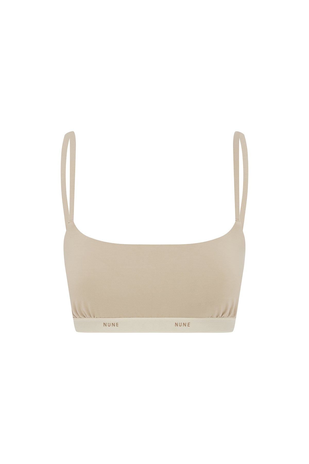 NUNE Square Neck Bralette (Latte)