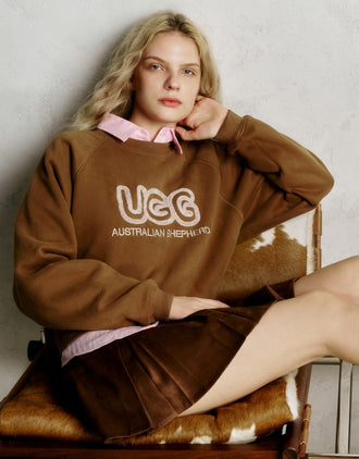 Ugg AUSTRALIAN SHEPHERD® Rimeen Sweatshirt (Chestnut)