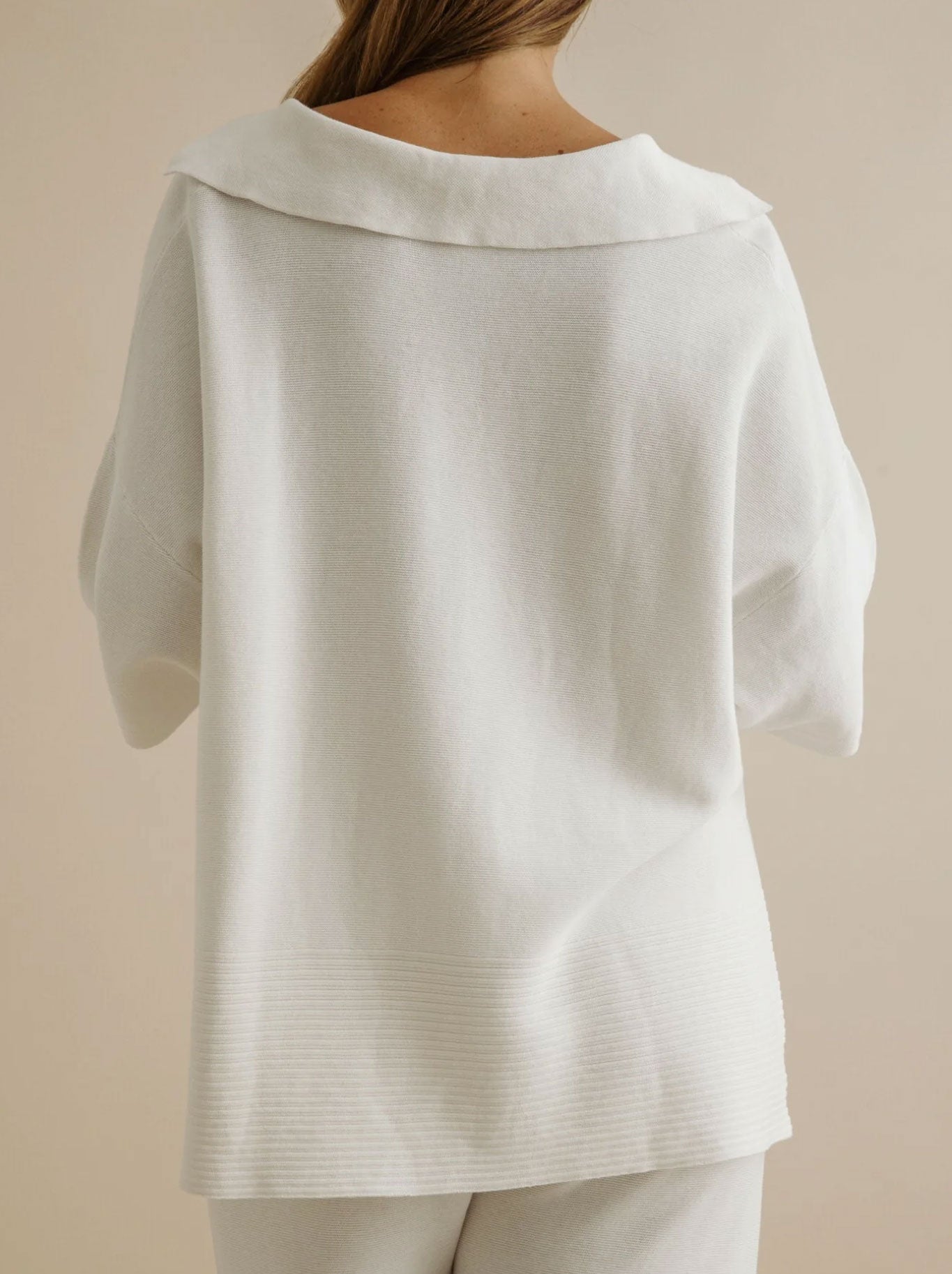 Talamaya Grace Summer Pullover (Milk)