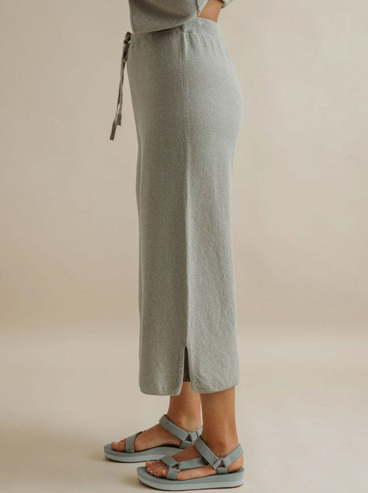 TALAMAYA RETREAT COTTON TWIST PANT (Thyme)