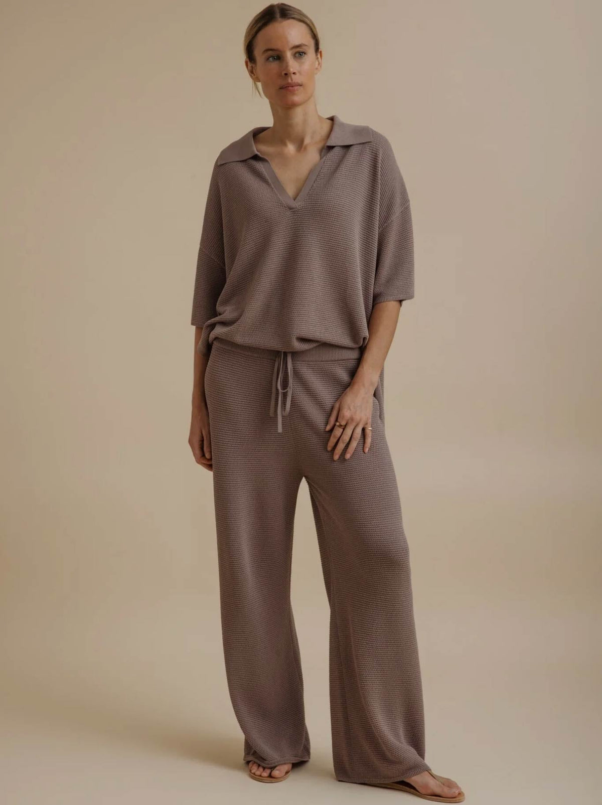 TALAMAYA LATTICE CRUISE PANT (Husk)