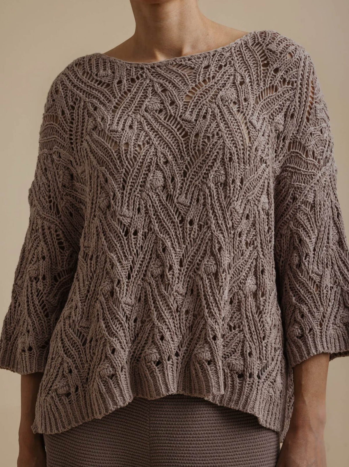 TALAMAYA PRISM PULLOVER (Husk)