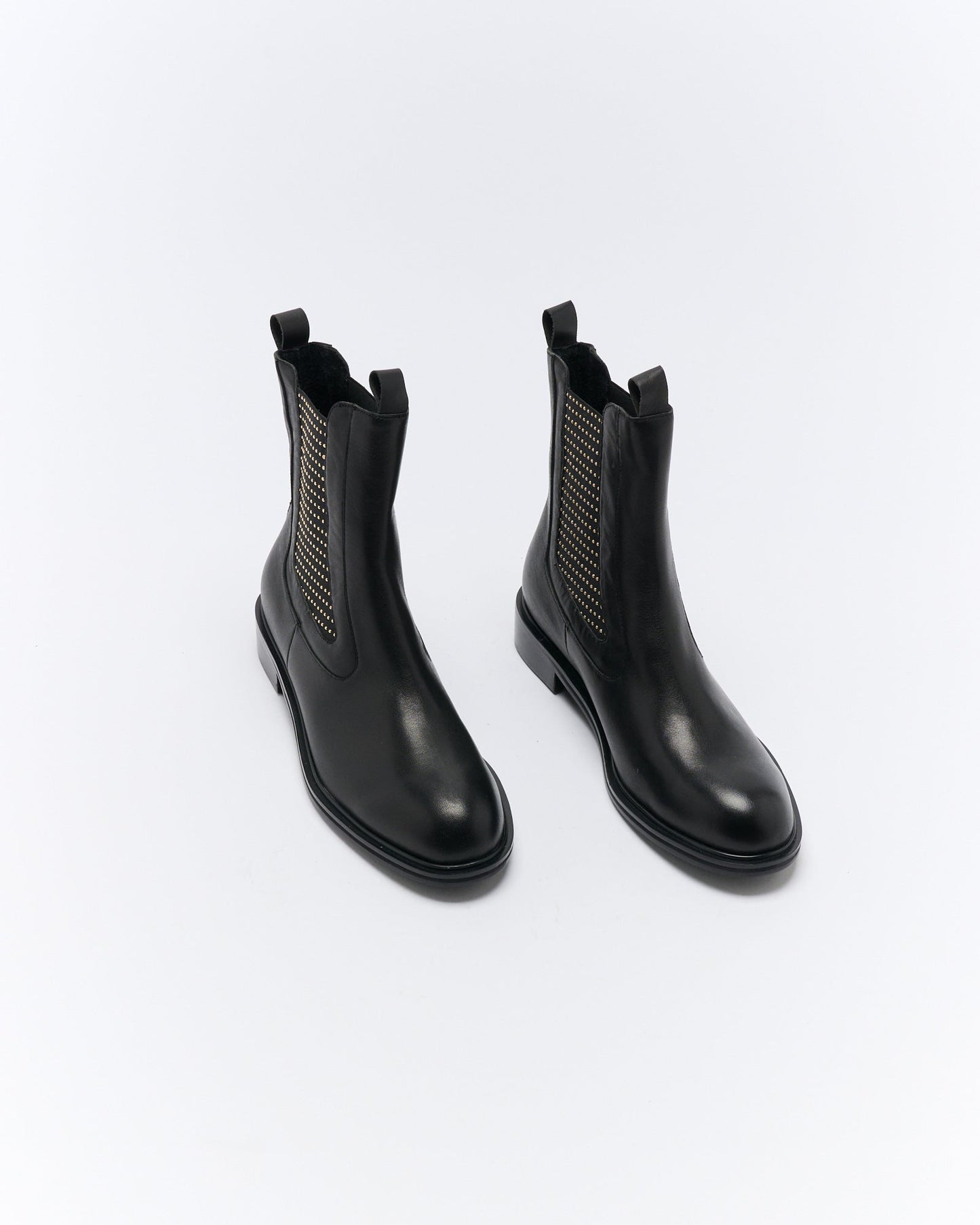 Walnut Melbourne Talia Leather Boot (Black)