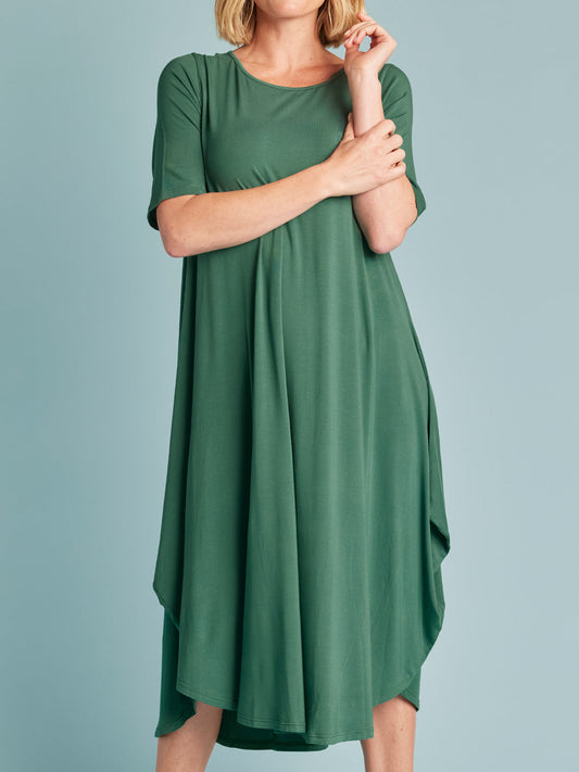 Image of Dresses. Productname: Tani Relaxed Tri Dress in Black colour by brand - Tani