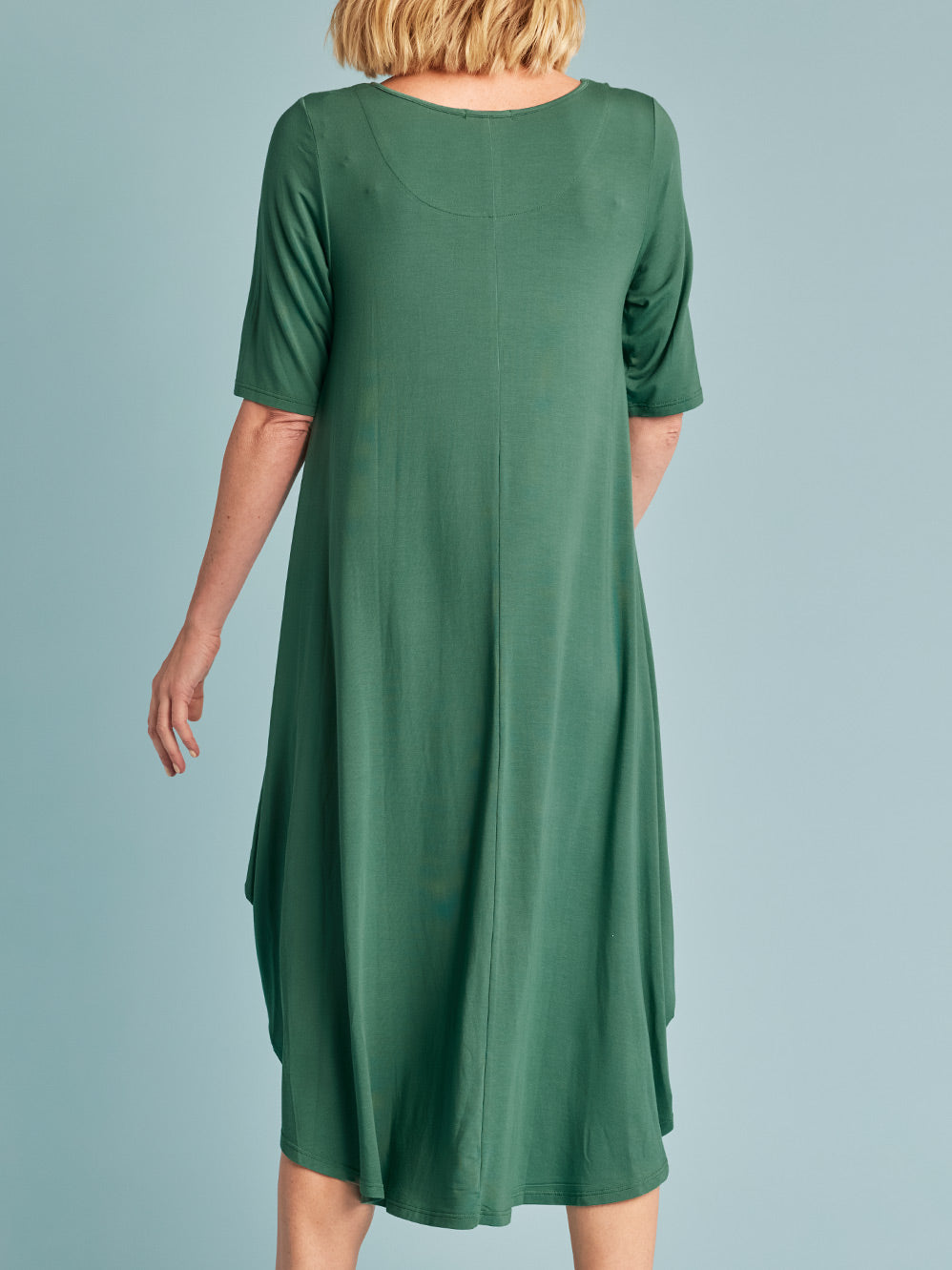 Tani Relaxed Tri Dress (Black)