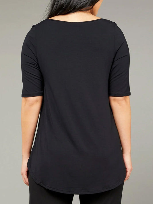 Tani Elbow Swing Tee (Black)