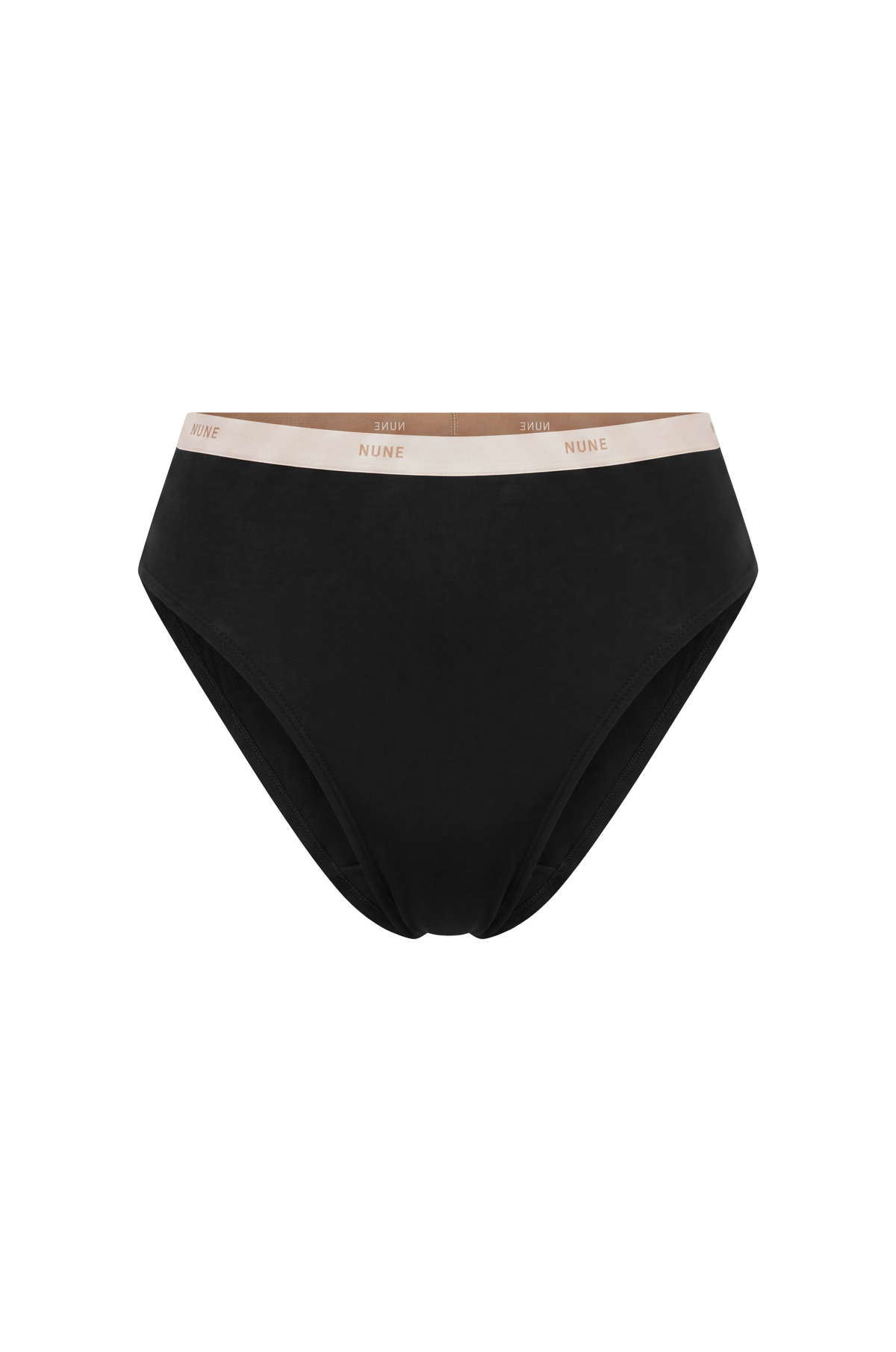 NUNE High Cut High Waisted Brief (Black)