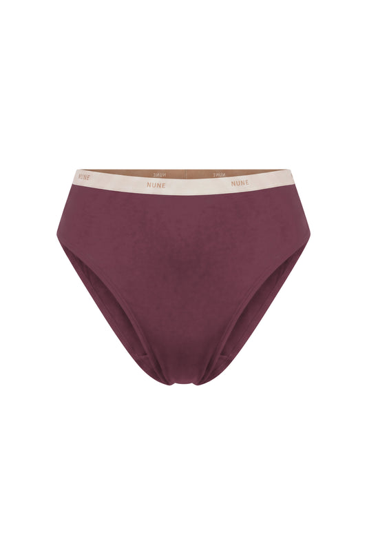 NUNE High Cut High Waisted Brief (Twilight)