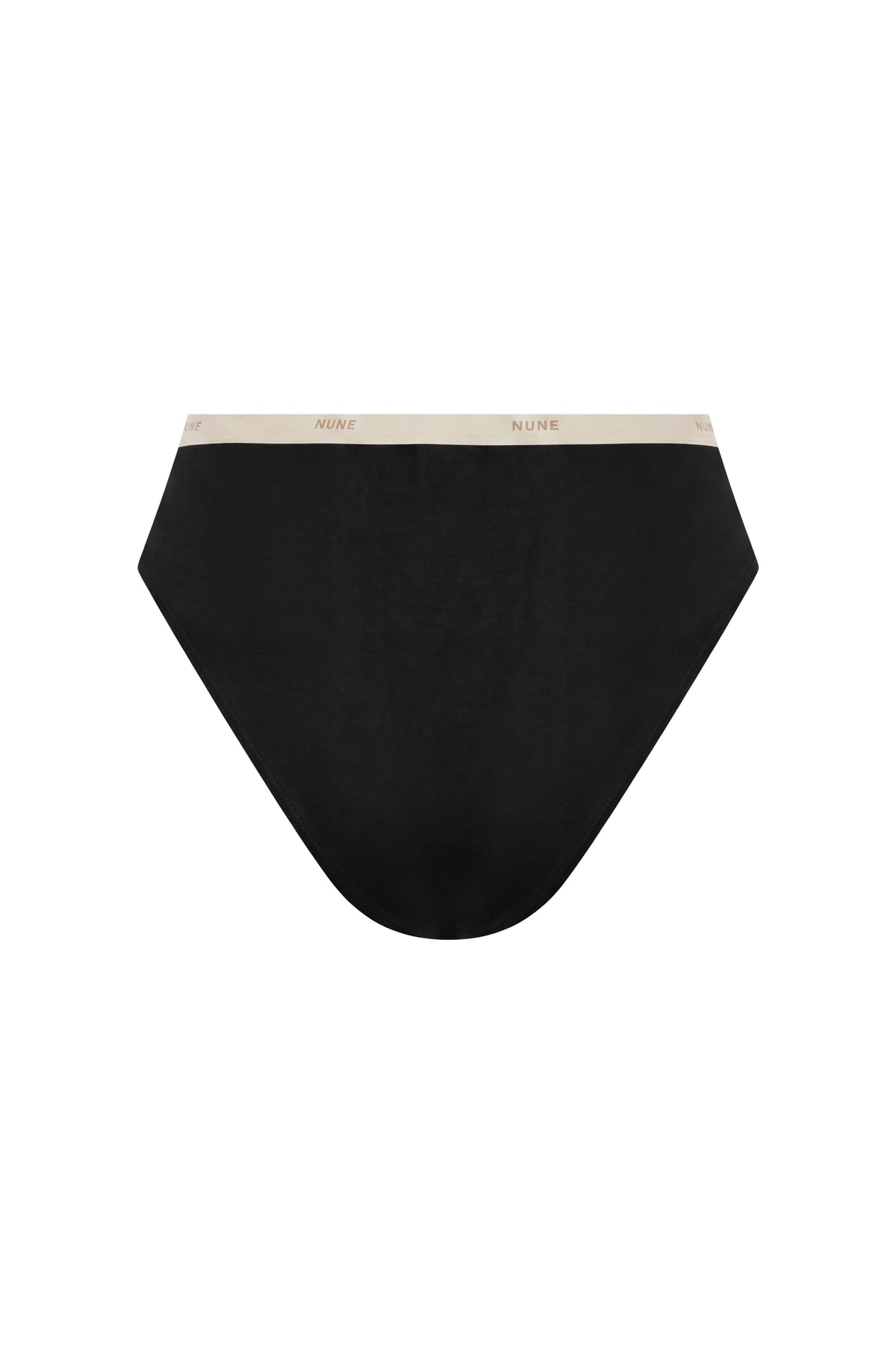 NUNE High Cut High Waisted Brief (Black)