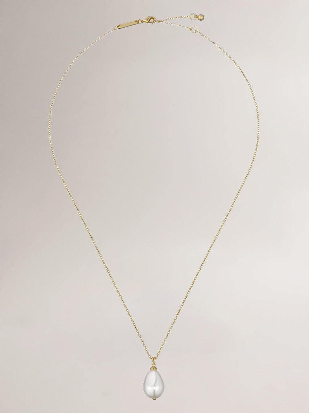 Image of Charms. Productname: TED BAKER PARMLIA PENDANT in Gold colour by brand - Ted Baker